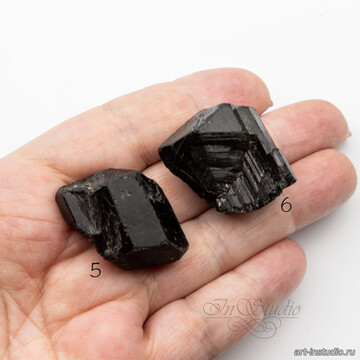 Шерл 26-35 мм черный турмалин необработанные бусины code: 106900 изображение 5