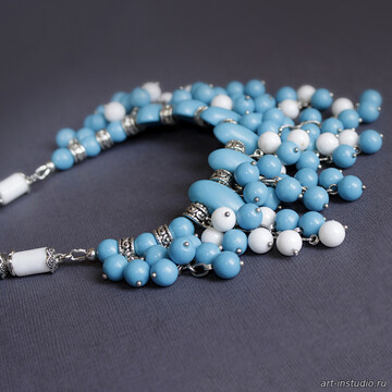 Колье из кахолонга Морской бриз code: 002729 изображение 5