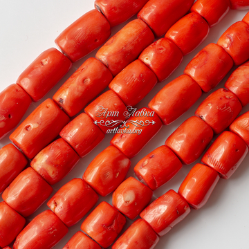 Коралл оранжевый 20-17х17 мм натуральный крупный - фото изображение товара, artikul: 107415