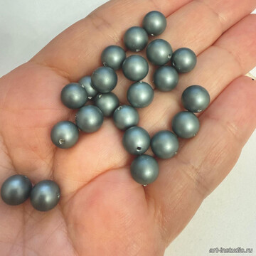 Жемчуг Майорка Ниагара 6 8 10 мм бусины шар code: 107206 изображение 5