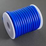 Шнур силиконовый ярко синий 5 мм полый - уменьшенное изображение 3
