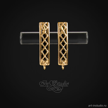 Швензы для сережек КЛЭР позолоченные artikul: 109592 photo 4