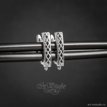 Швензы для сережек КЛЭР родированные artikul: 109591 photo 4