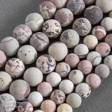 Натуральная яшма Чохуа 6 10 12 мм матовые бусины шарики - фото изображение товара, artikul: 108846