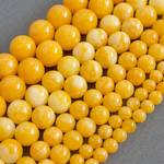 Кварц желтый 6 8 10 12 мм бусины шарики - маленькое фото 1