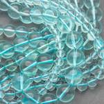Аква кварц 6 8 10 12 14 мм гладкие бусины шарики - уменьшенное изображение 3