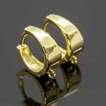 Швензы Фанет кольца 14х6 мм с петелькой позолота - маленькое фото 1