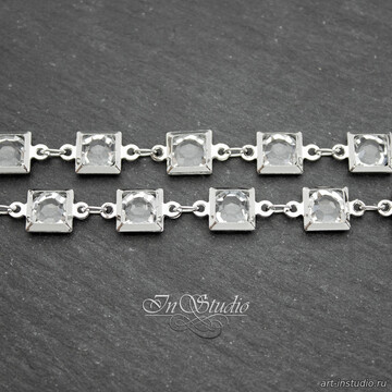 $Цепь для украшений Rand 6,6 мм фианиты родий number: 113385 image 6