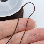 Шнур 0,8 мм нейлоновый коричневый - уменьшенное изображение 3