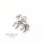 Подвеска Маленькая Лошадка 16х13 мм родий - маленькая фотография 2