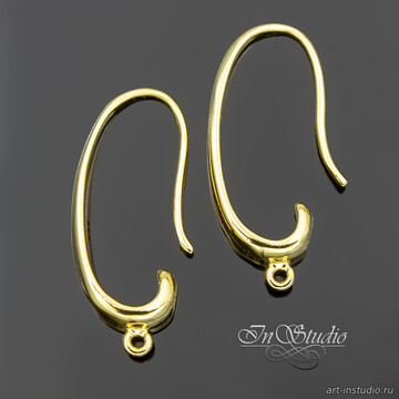 Швензы крючки крупные позолоченное покрытие - фото изображение товара, artikul: 114152