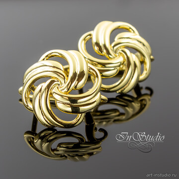 Швензы для сережек ЧЕЛСИ позолота - фото изображение товара, artikul: 114176